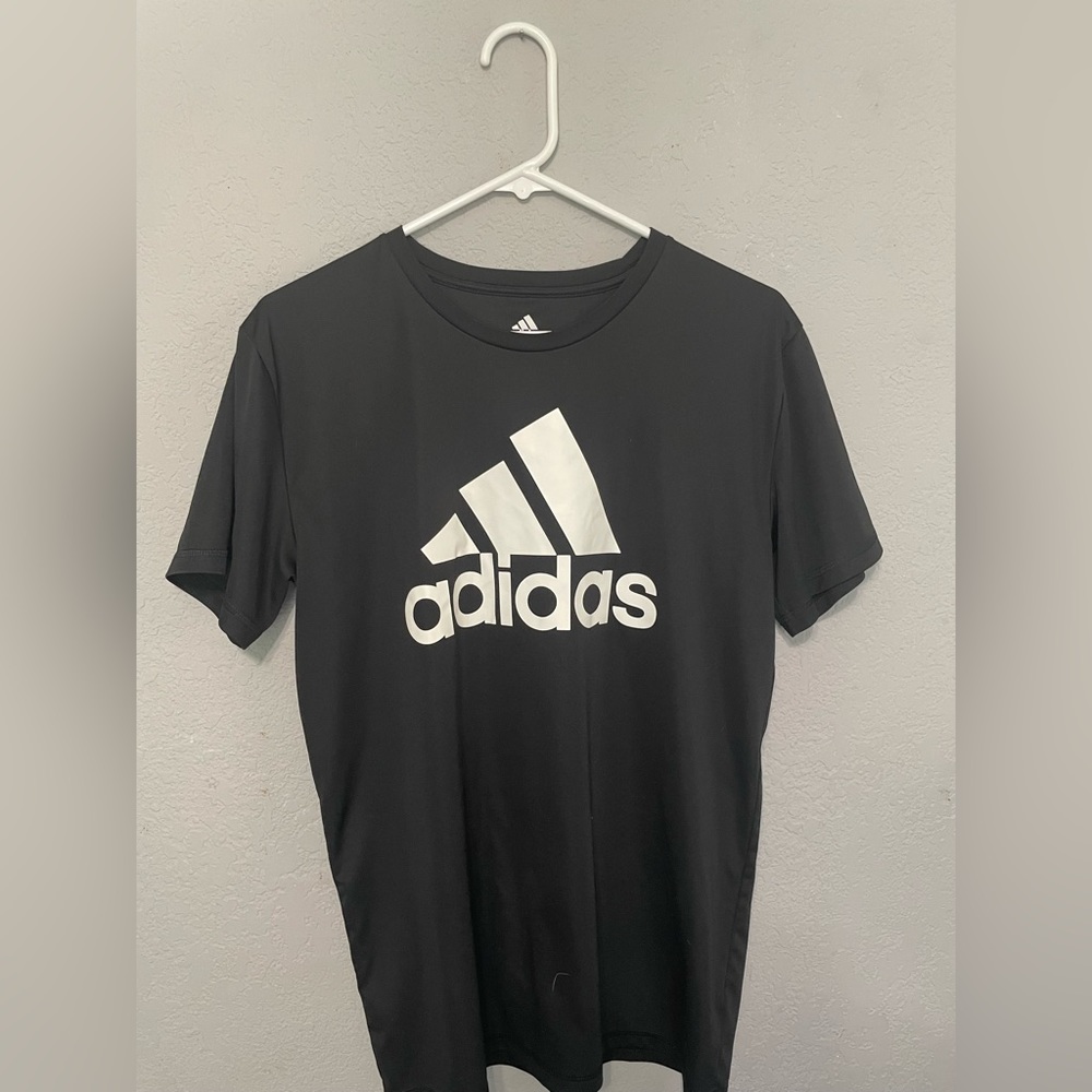Black Adidas short sleeved shirt